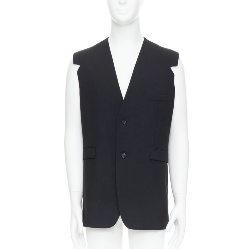 Raf Simons 2009 Wool Waistcoat
